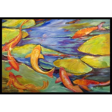 Jensendistributionservices Koi Indoor & Outdoor Mat; 18 x 27 in. MI55558